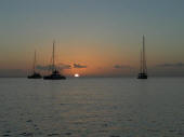 Peaceful sunsets in Bequia