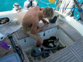 Mark fixing the outboard
